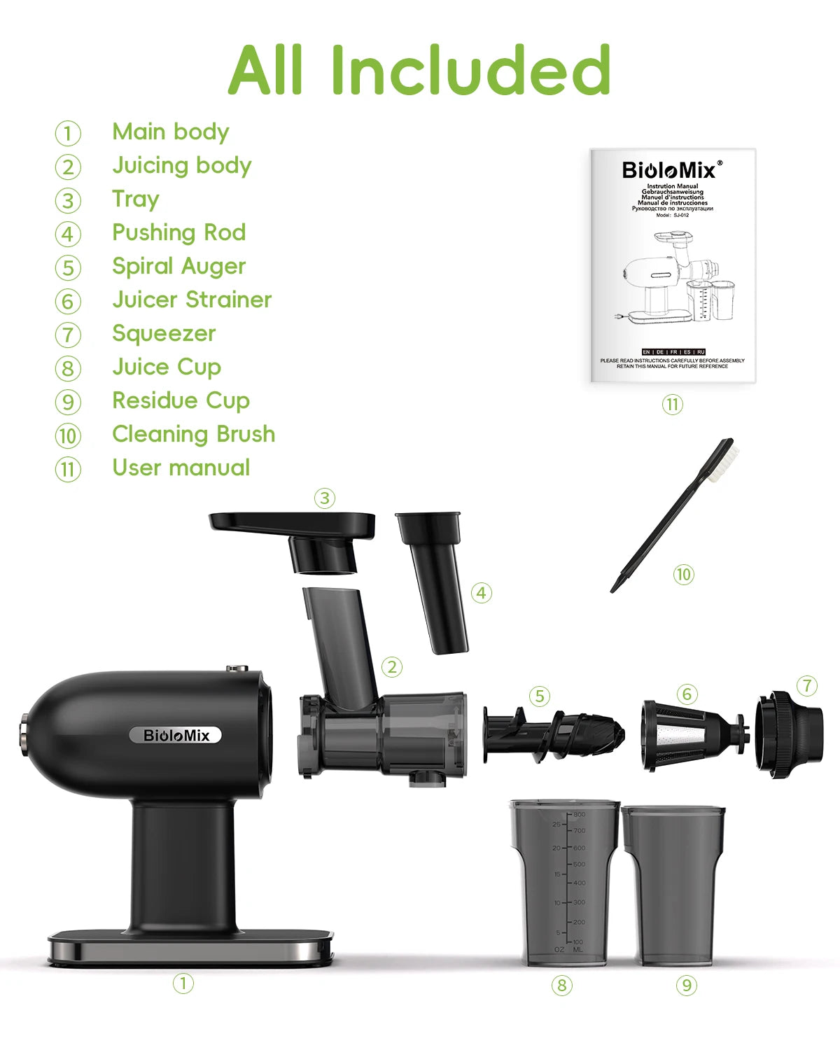 BlendMax ColdPress Pro Juicer
