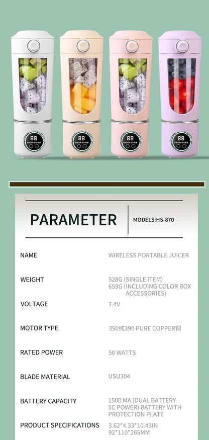 BlendMax Pro 700 Portable Blender